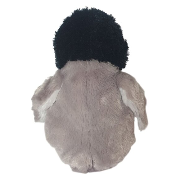 Ganz Penguin Plush 11.5" Gray Black Stuffed Animal Soft Toy Gift Artic Huggable - Picture 3 of 8
